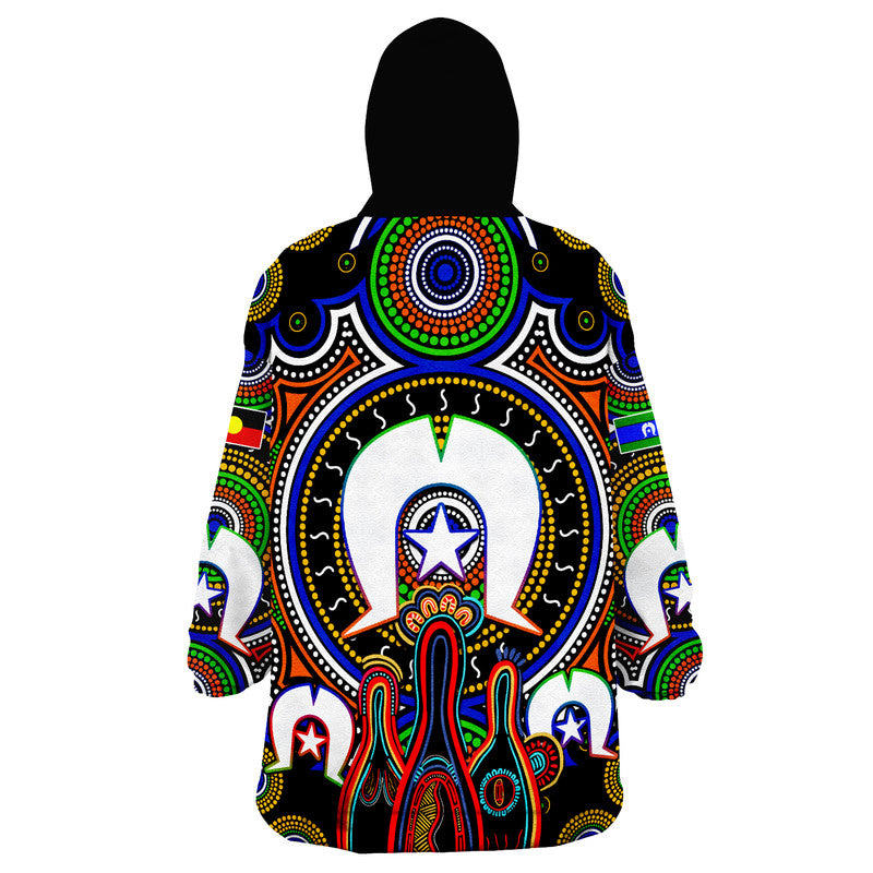 NAIDOC Week For Our Elders- Wearable Blanket Hoodie - Vibe Hoodie Shop