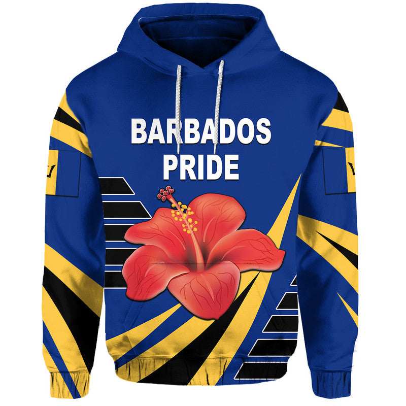 (Custom Personalised) Barbados Cricket Pride Zip Up And Pullover Hoodie Original Style LT8 - Vibe Hoodie Shop