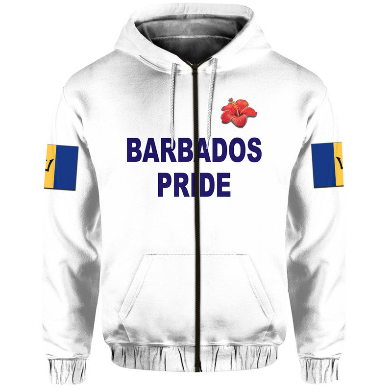 (Custom Personalised) Barbados Cricket Pride Zip Up And Pullover Hoodie Special Style LT8 - Vibe Hoodie Shop