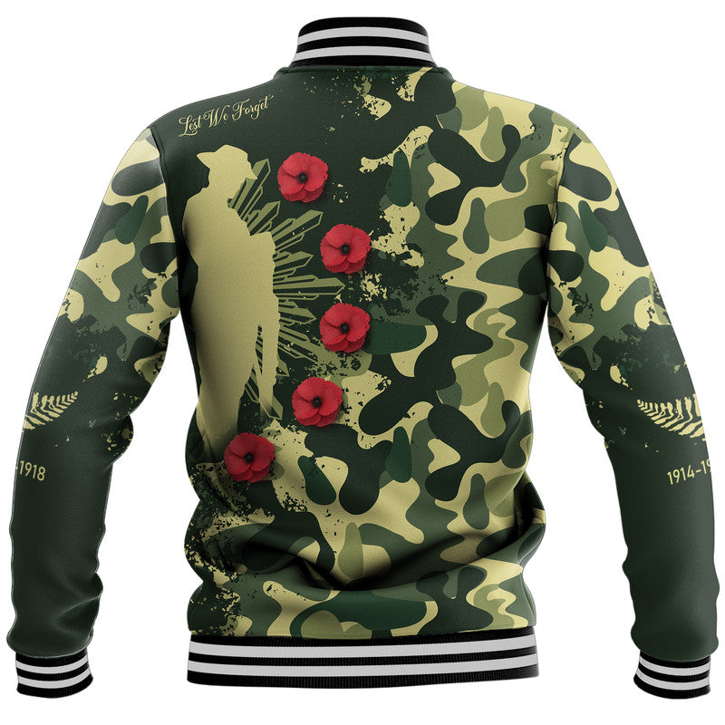 Australia ANZAC Mix Camouflage Baseball Jacket - Vibe Hoodie Shop