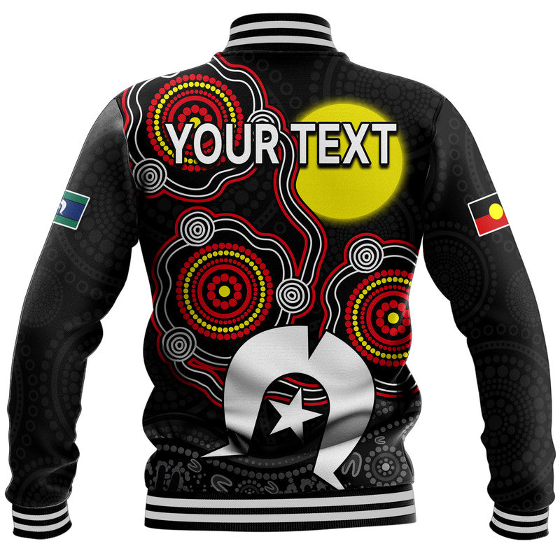 (Custom Personalised) NAIDOC Baseball Jacket Aboriginal and Torres Strait Islander - Vibe Hoodie Shop