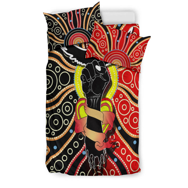 Aboriginal Lives Matter Bedding Set - Vibe Hoodie Shop