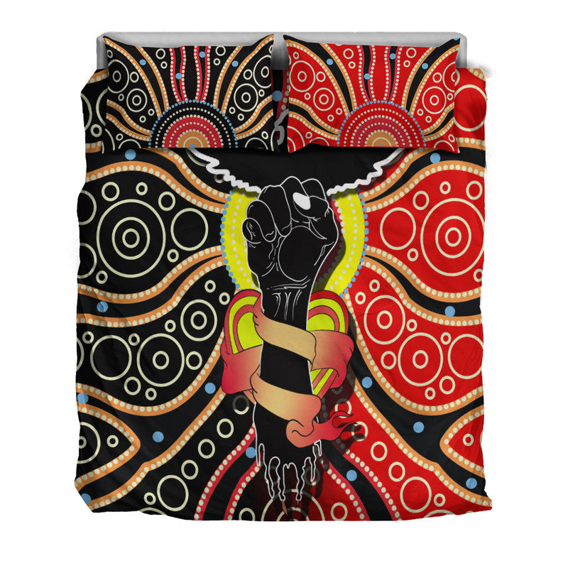 Aboriginal Lives Matter Bedding Set - Vibe Hoodie Shop