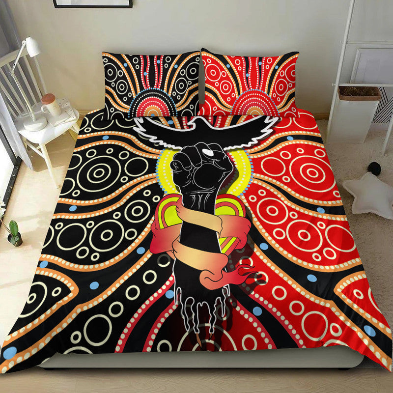 Aboriginal Lives Matter Bedding Set - Vibe Hoodie Shop