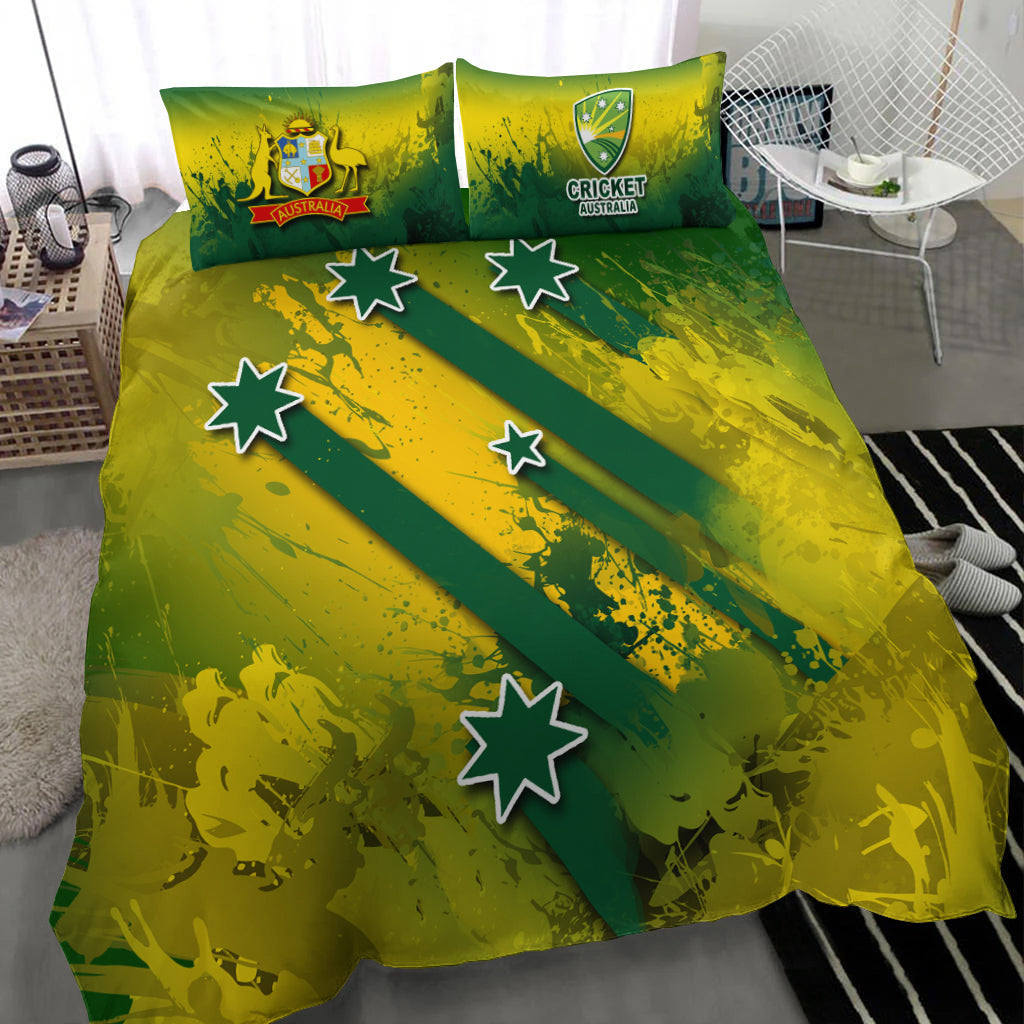 Cricket Bedding Set Australian Cricket Special Style - Vibe Hoodie Shop