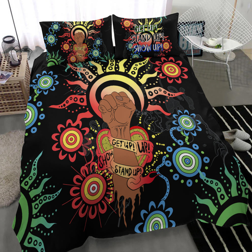 NAIDOC Week 2022 Bedding Set Let's Fight Together - Vibe Hoodie Shop