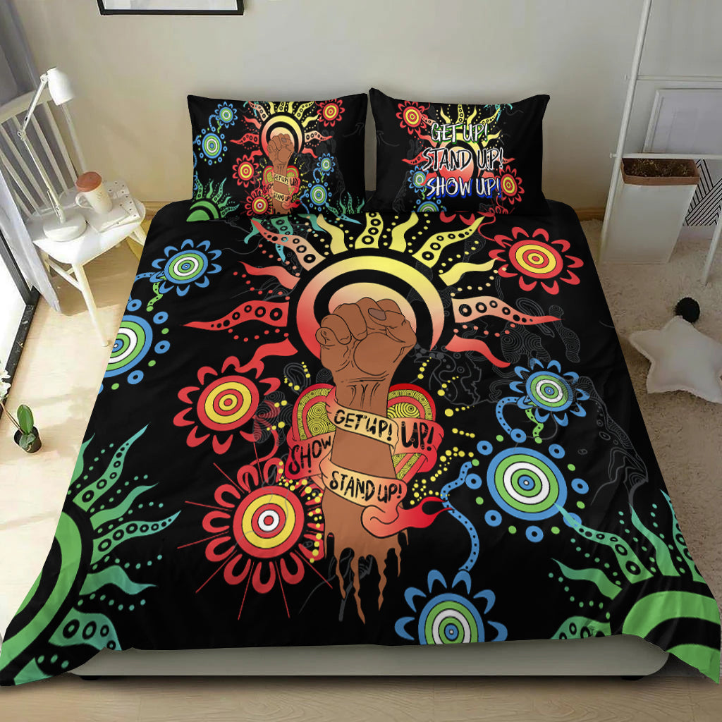NAIDOC Week 2022 Bedding Set Let's Fight Together - Vibe Hoodie Shop