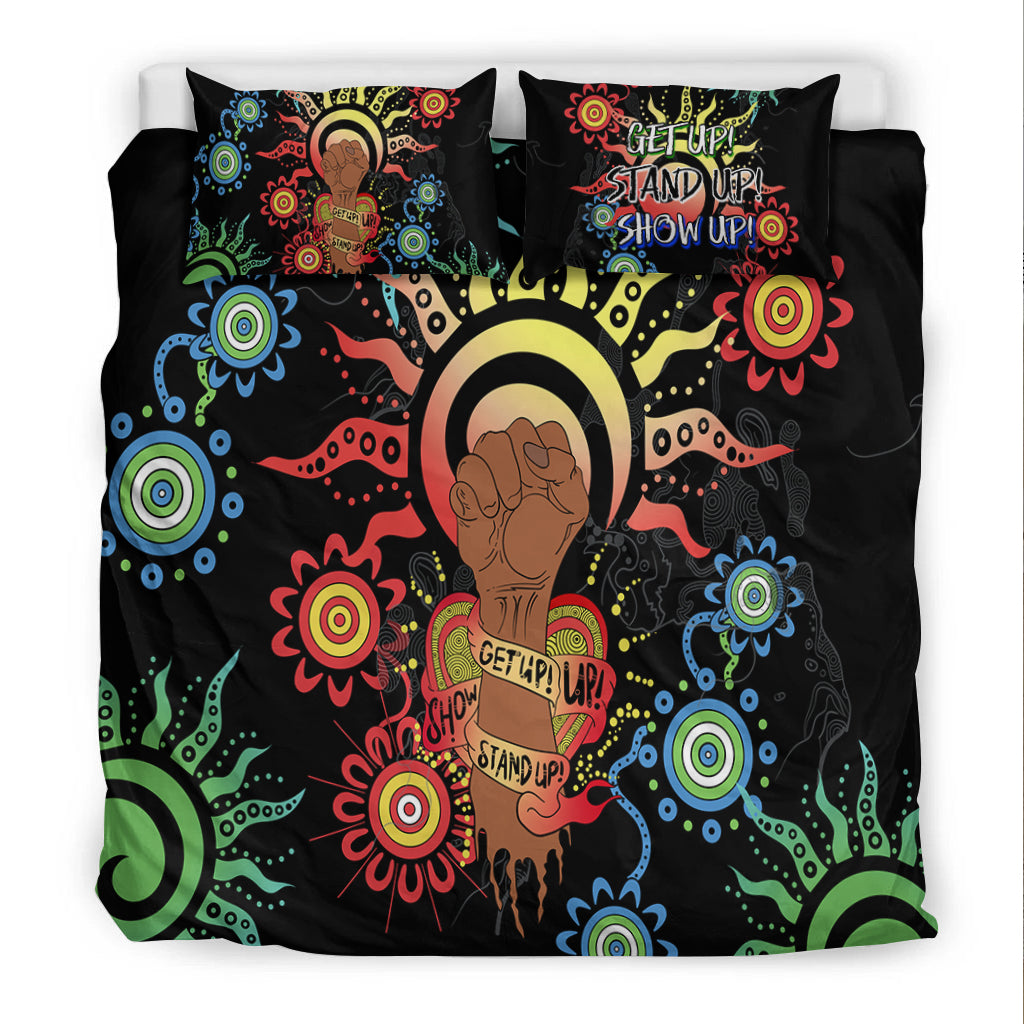 NAIDOC Week 2022 Bedding Set Let's Fight Together - Vibe Hoodie Shop