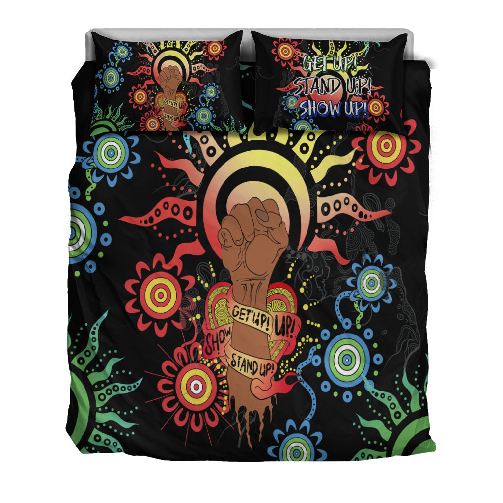 NAIDOC Week 2022 Bedding Set Let's Fight Together - Vibe Hoodie Shop