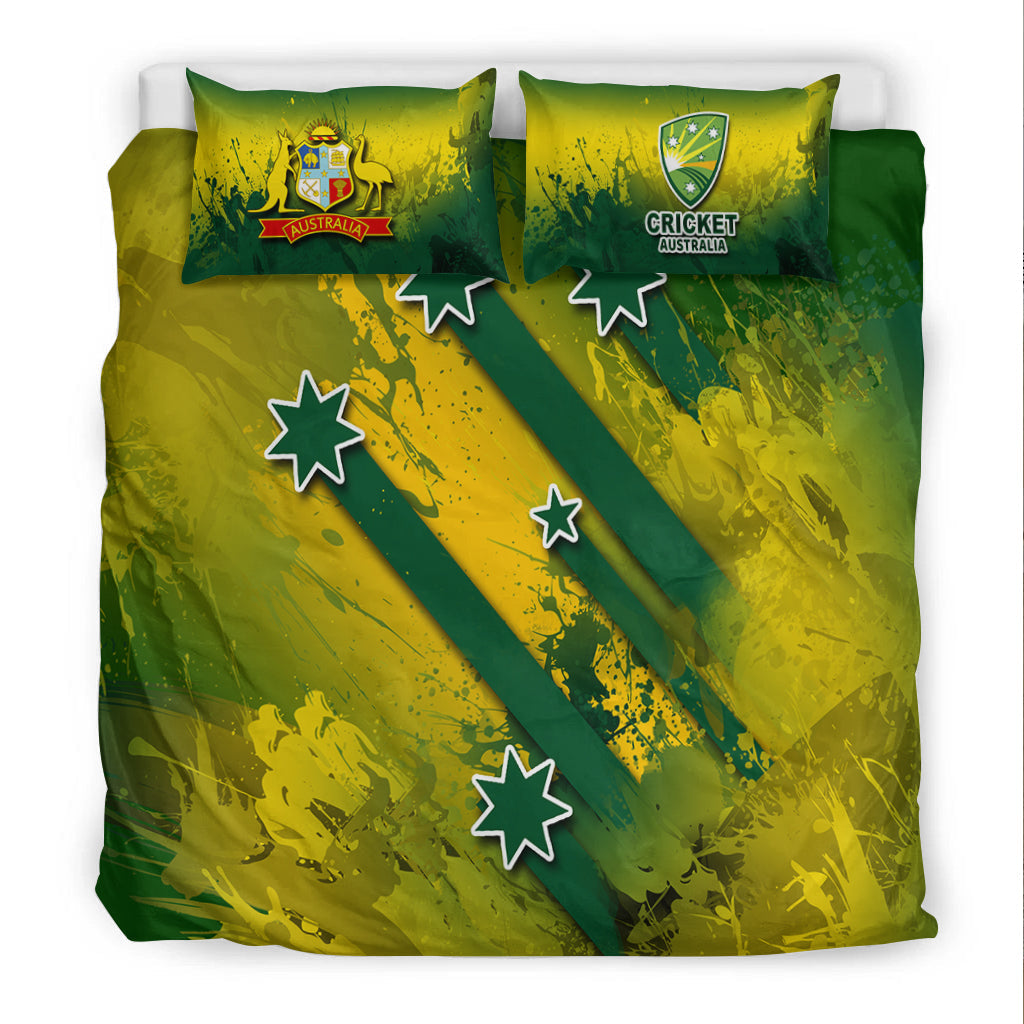 Cricket Bedding Set Australian Cricket Special Style - Vibe Hoodie Shop