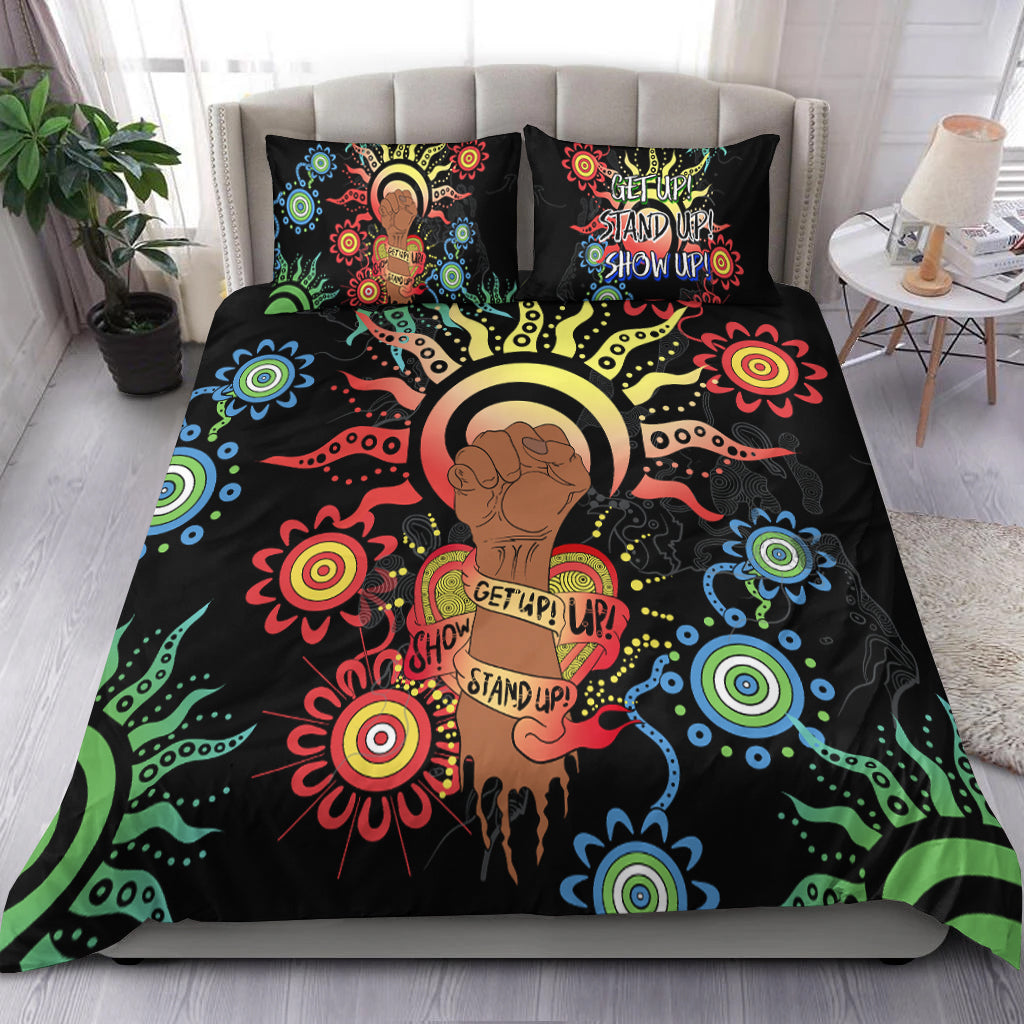 NAIDOC Week 2022 Bedding Set Let's Fight Together - Vibe Hoodie Shop