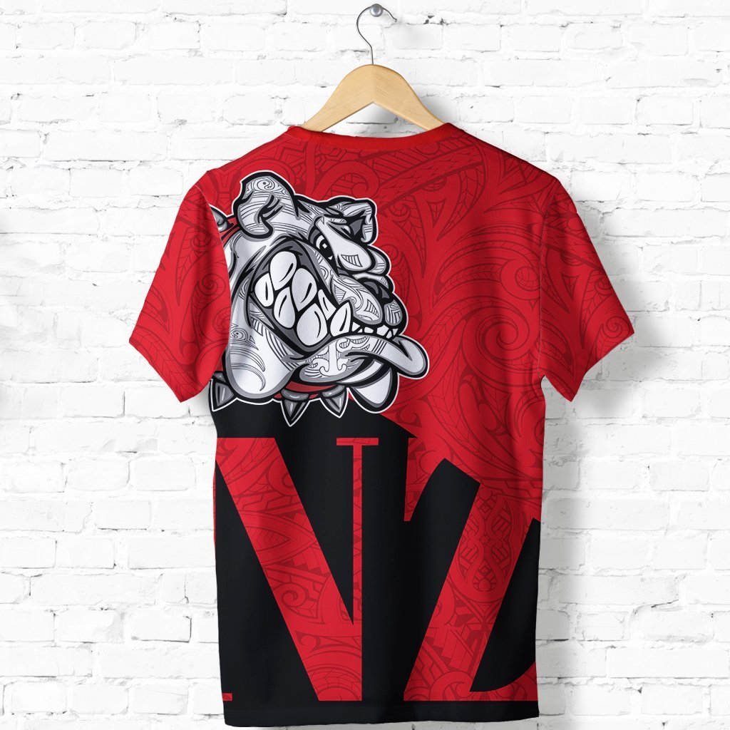 New Zealand Bulldog T shirt, Maori Bulldog Shirt - Vibe Hoodie Shop
