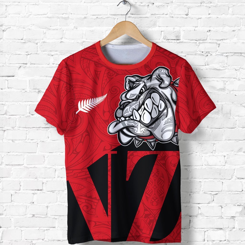 New Zealand Bulldog T shirt, Maori Bulldog Shirt - Vibe Hoodie Shop