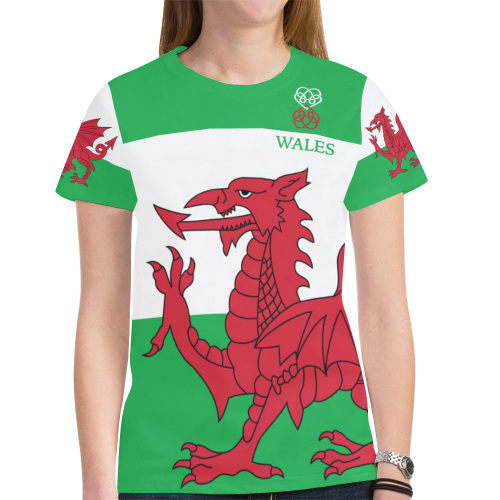 Wales Flag T shirt - Welsh Flag T shirt - Vibe Hoodie Shop