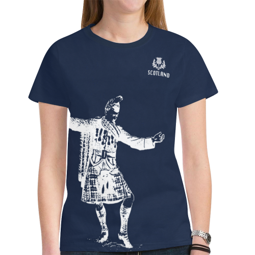 Scotland T shirt - Unisex Dancing Scotsman - Vibe Hoodie Shop