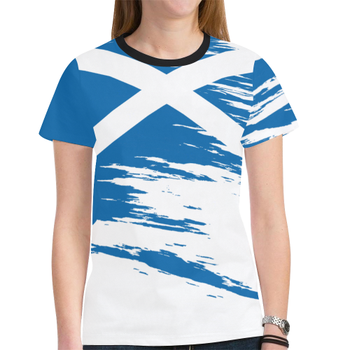 Scotland T shirt - Scottish Flag - Vibe Hoodie Shop