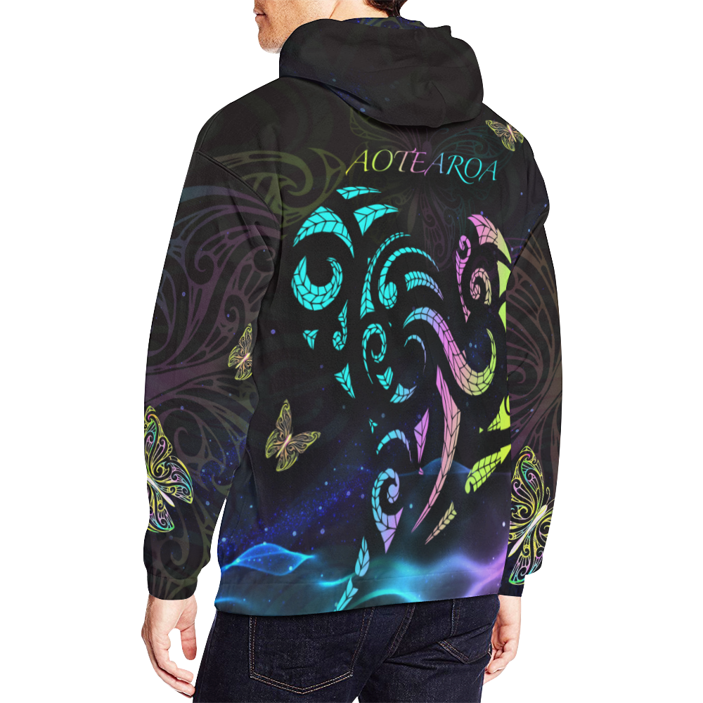 Light Maori New Zealand Hoodie - Vibe Hoodie Shop