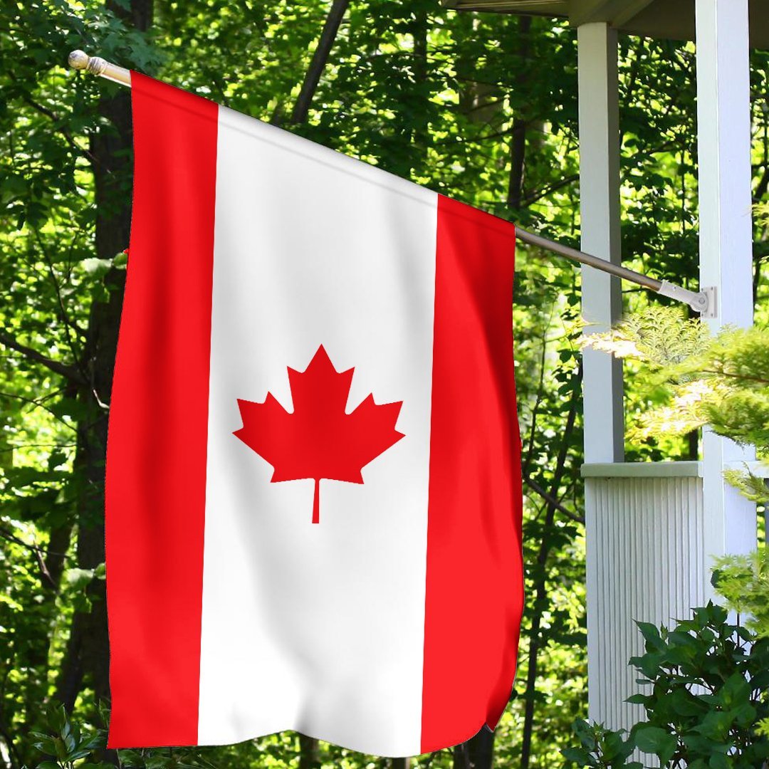 Canada Flag - (Garden Flag/House Flag) - Vibe Hoodie Shop