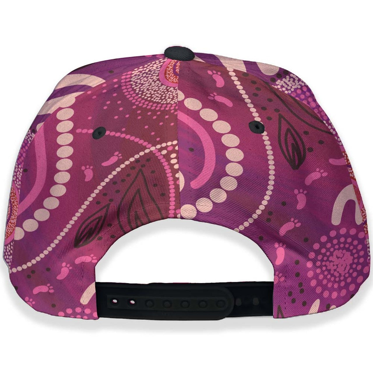 Maroons Rugby ANZAC Aboriginal Cap - Maroons Aboriginal Pattern with ANZAC Day Poppy Flower Cap LT10 - Vibe Hoodie Shop