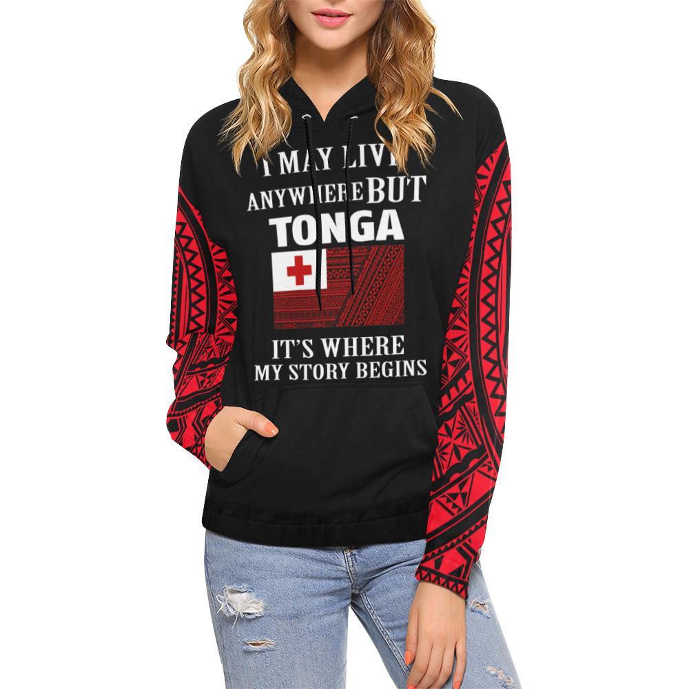 Tonga It's Where My Story Begins Hoodie - Vibe Hoodie Shop