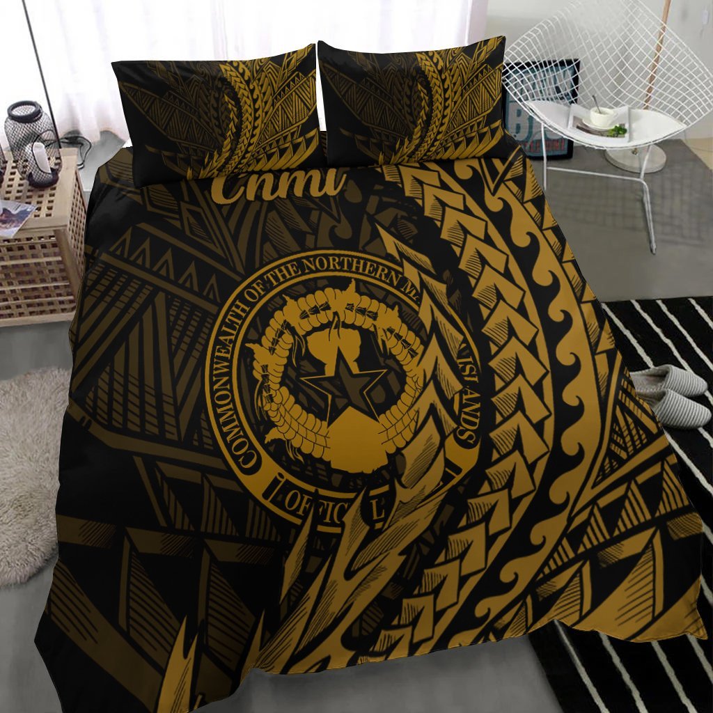 Northern Mariana Islands Bedding Set - Wings Style - Vibe Hoodie Shop