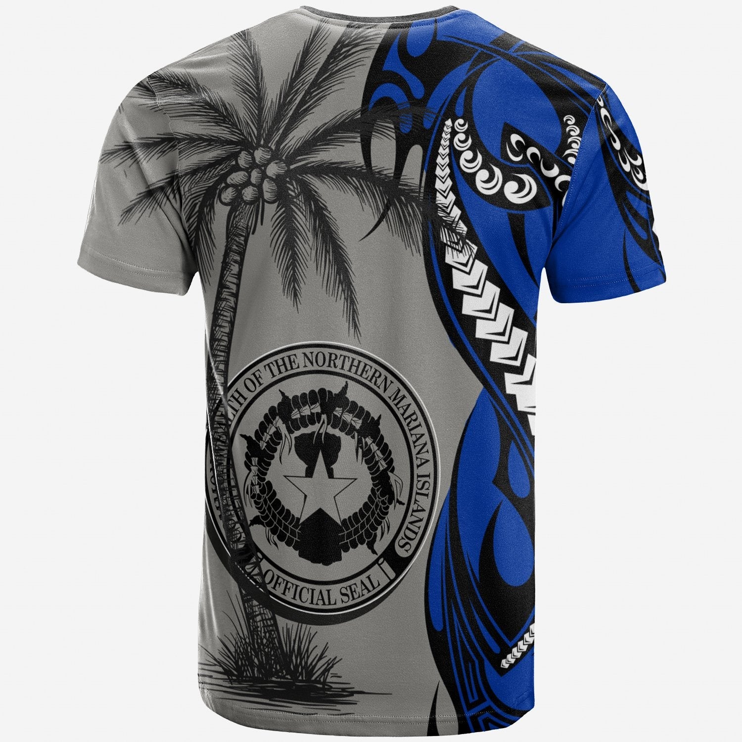 Northern Mariana Islands T shirt - Classical Coconut Tree - Vibe Hoodie Shop