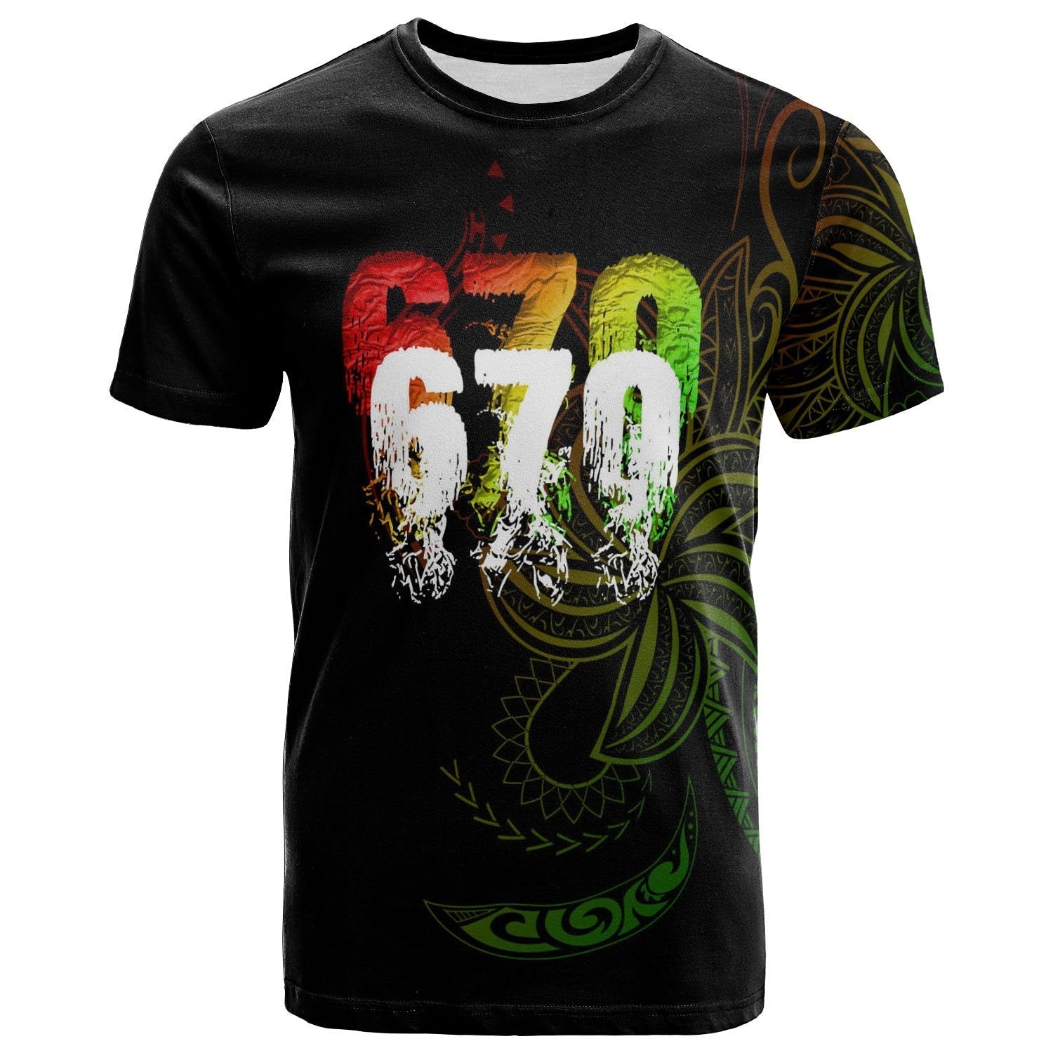 Northern Mariana Islands T shirt - Country Code With Seal - Vibe Hoodie Shop