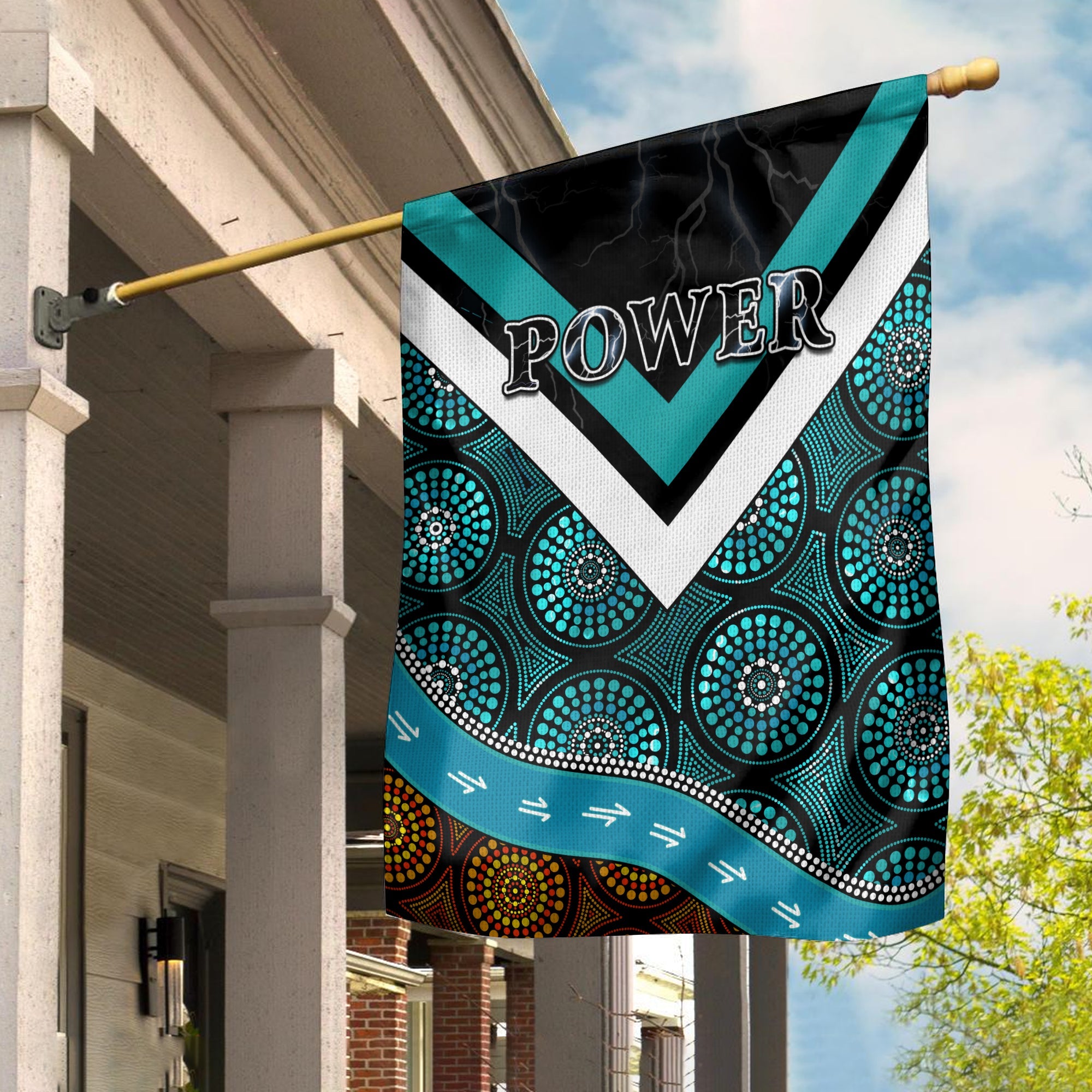 Power Indigenous 2021 Flag Proud Port Adelaide - Vibe Hoodie Shop