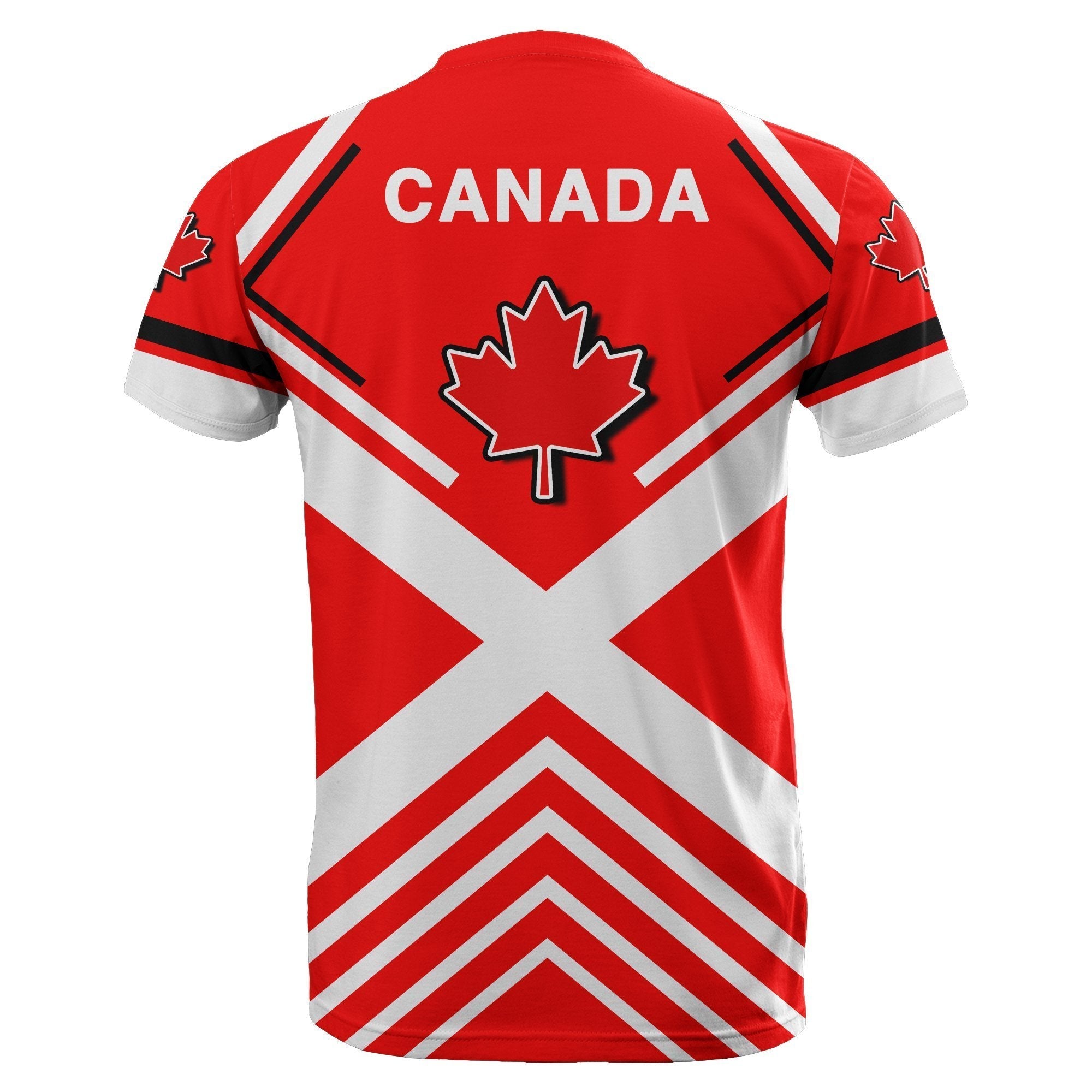 Canada T shirt - Flag America Nations Style - Vibe Hoodie Shop