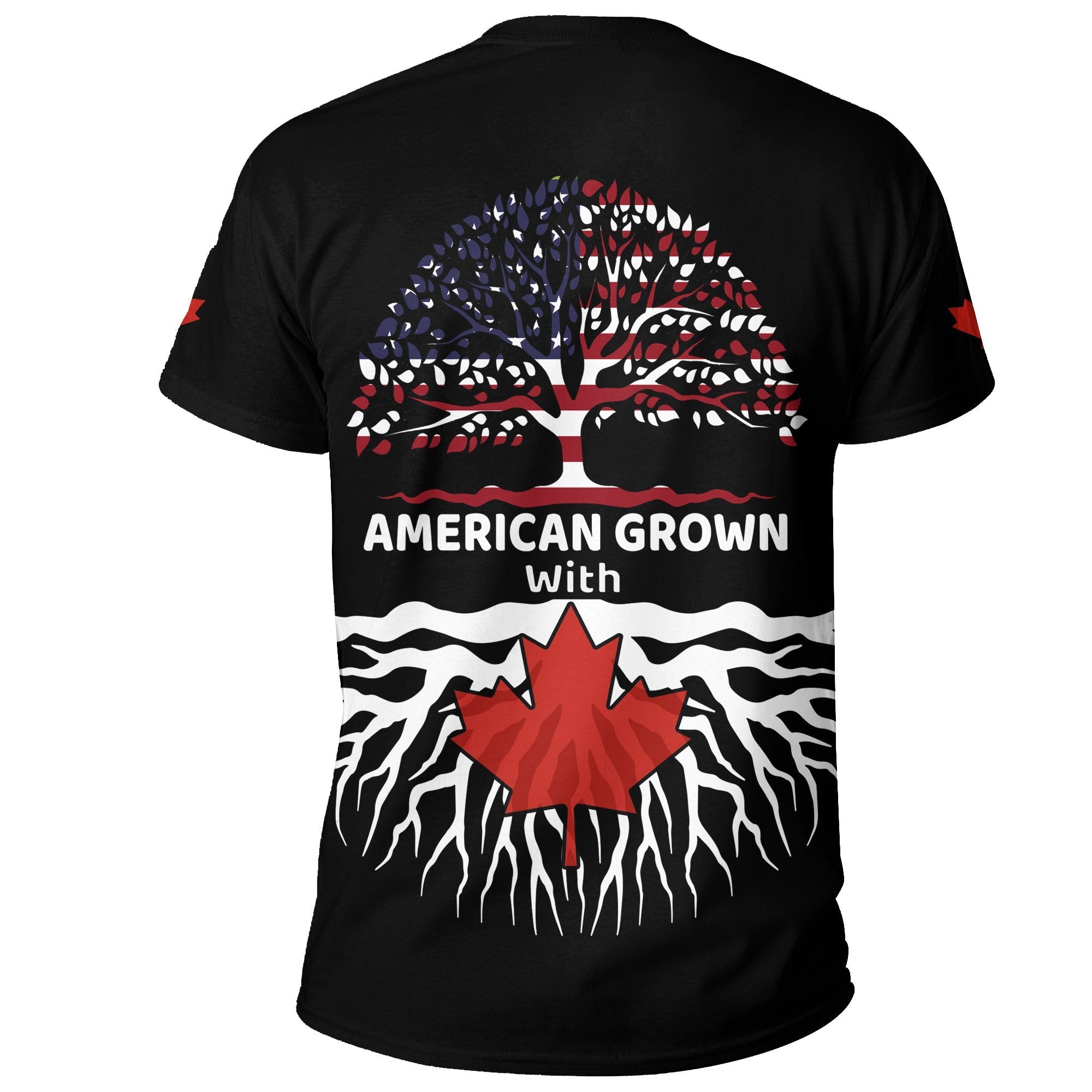 Canada T shirt - American Roots - Vibe Hoodie Shop