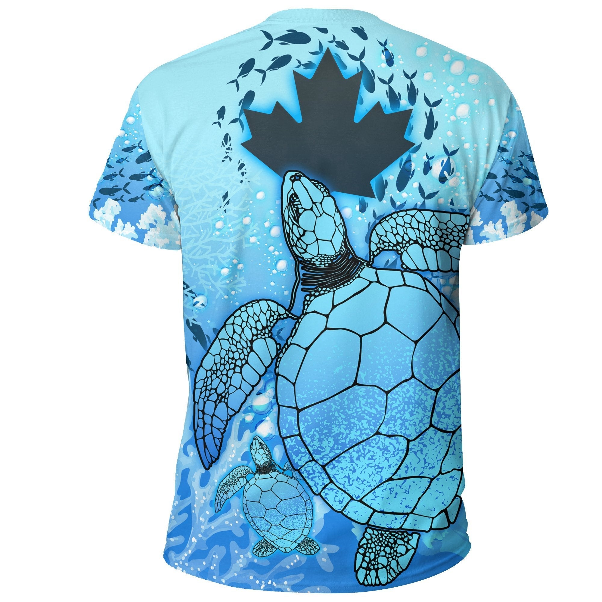 Canada T shirt Ocean Life (Women's/Men's) - Vibe Hoodie Shop