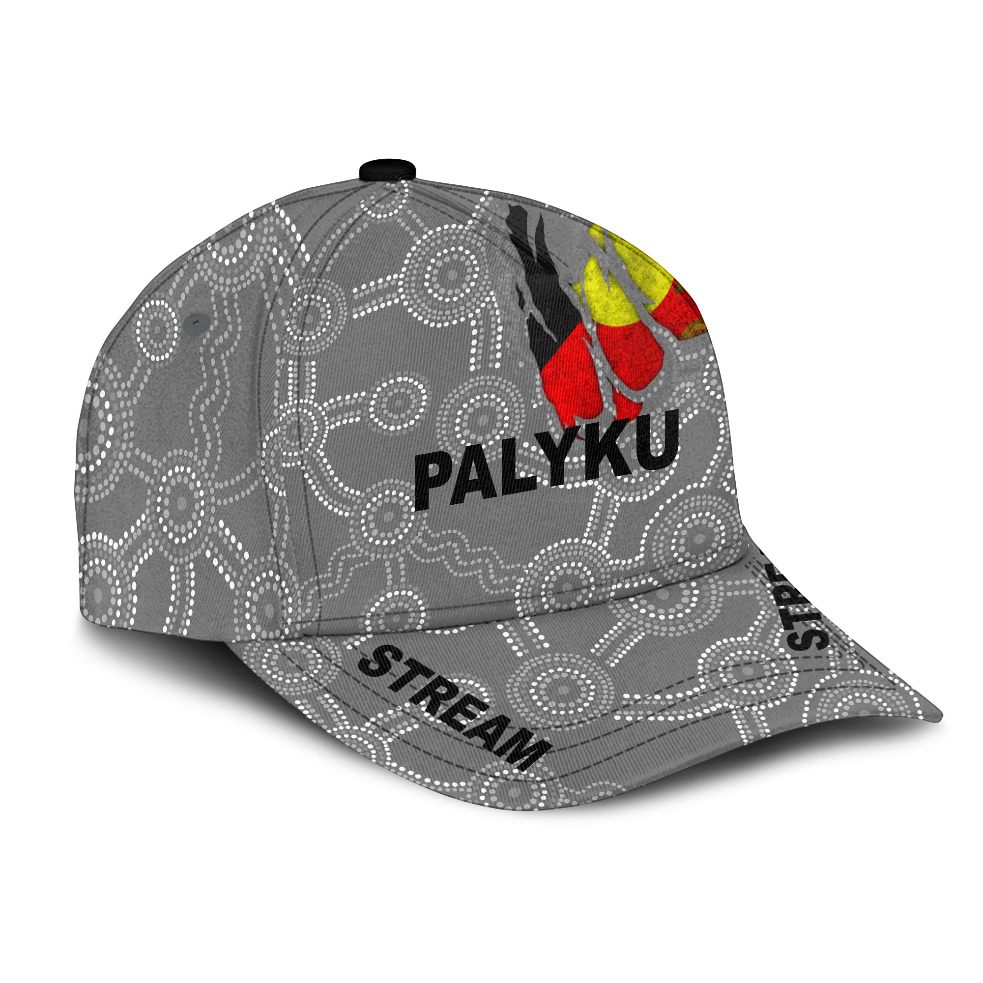 (PALYKU NULLAGINE) Australia In my heart Indigenous Classic Cap - Vibe Hoodie Shop