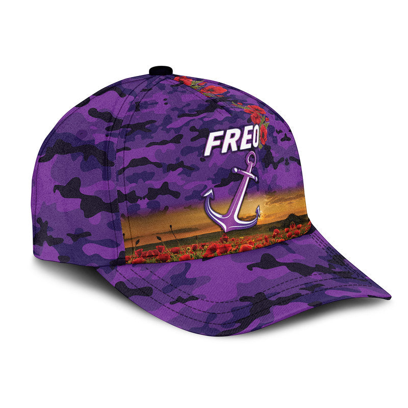 Fremantle Dockers ANZAC AFL Classic Cap Freo Poppy Vibes - Vibe Hoodie Shop