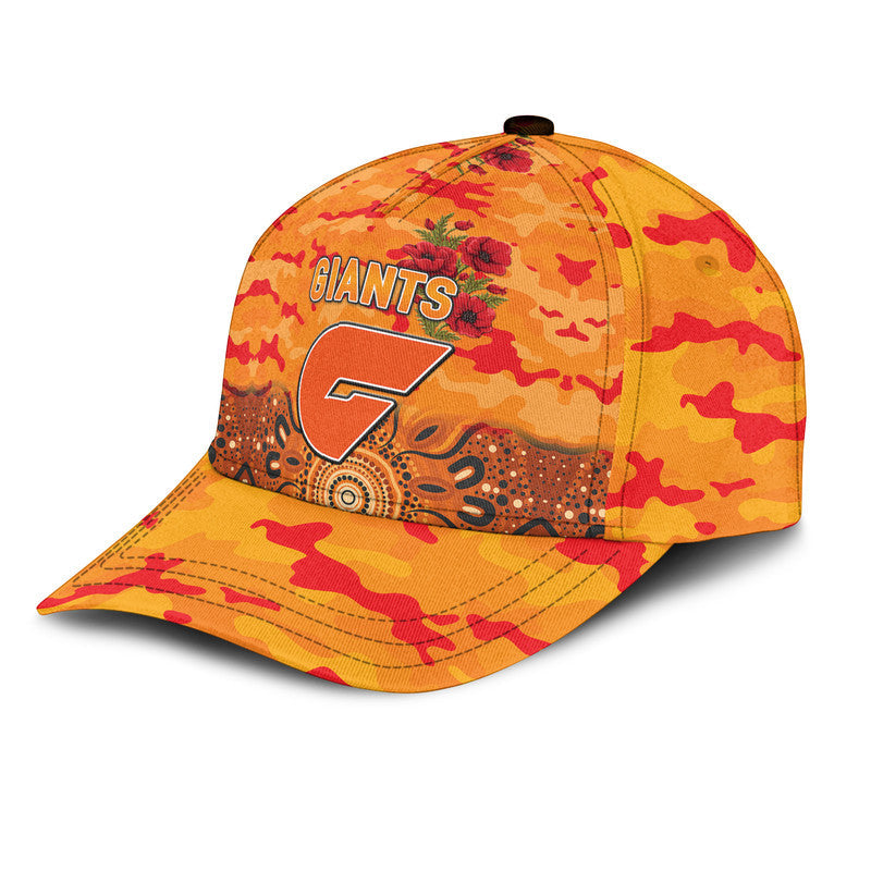 Greater Western Sydney Giants ANZAC AFL Classic Cap Indigenous Vibes - Vibe Hoodie Shop