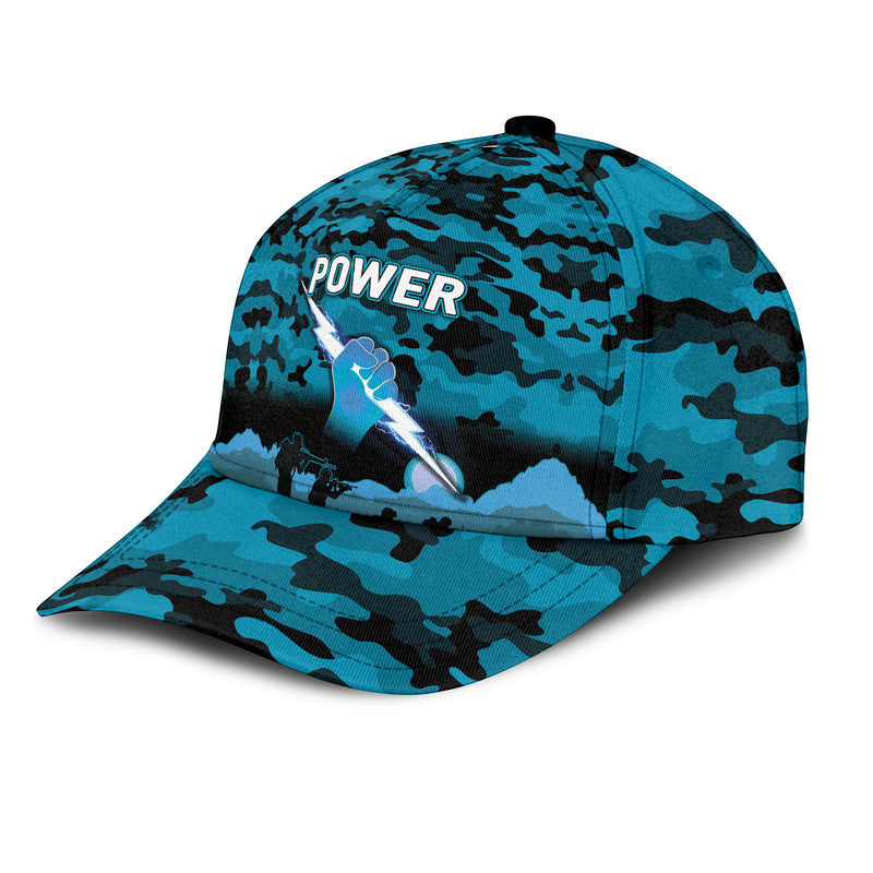 Port Adelaide Power ANZAC AFL Classic Cap Simple Style - Vibe Hoodie Shop