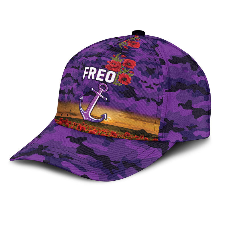 Fremantle Dockers ANZAC AFL Classic Cap Freo Poppy Vibes - Vibe Hoodie Shop