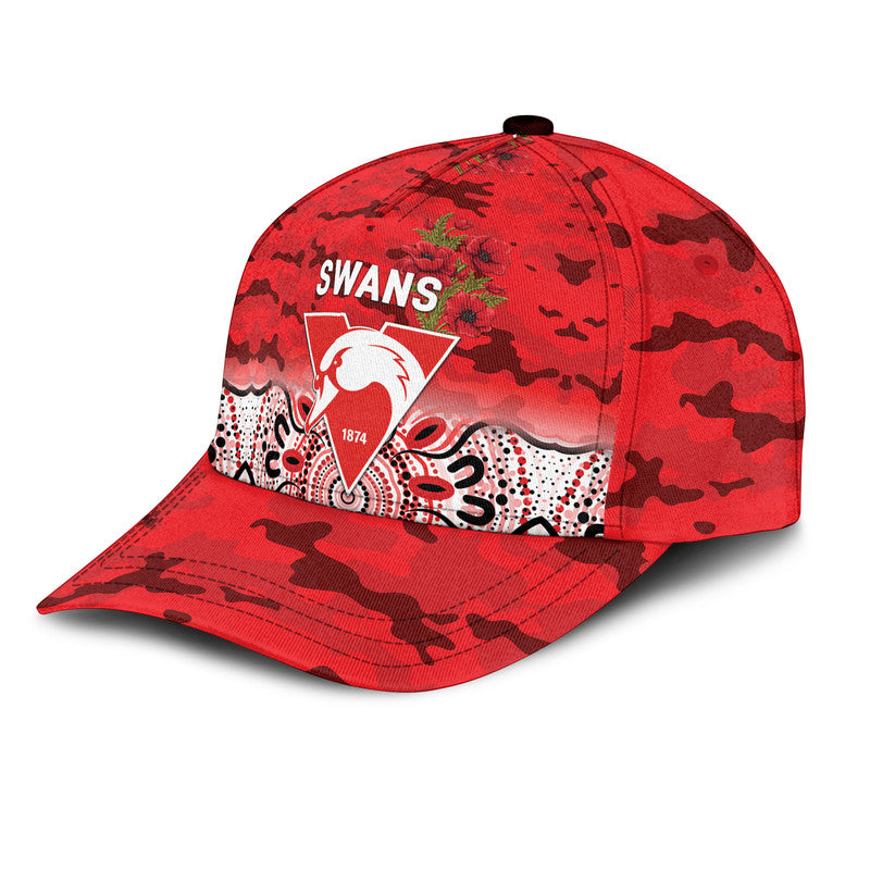 Sydney Swans ANZAC AFL Classic Cap Indigenous Vibes - Vibe Hoodie Shop