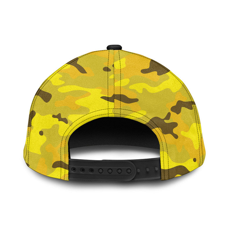 (Custom Personalised) Richmond Tigers ANZAC AFL Classic Cap Poppy Vibes - Yellow - Vibe Hoodie Shop