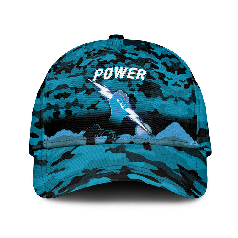 (Custom Personalised) Port Adelaide Power ANZAC AFL Classic Cap Simple Style - Vibe Hoodie Shop