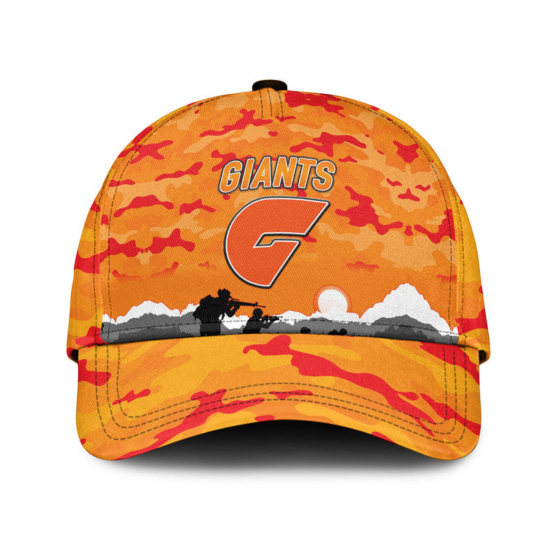 Greater Western Sydney Giants ANZAC AFL Classic Cap Simple Style - Vibe Hoodie Shop