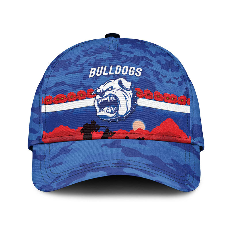 Western Bulldogs ANZAC AFL Classic Cap Simple Style - Vibe Hoodie Shop