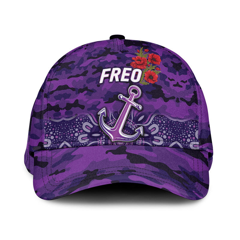 Fremantle Dockers ANZAC AFL Classic Cap Freo Indigenous Vibes - Vibe Hoodie Shop