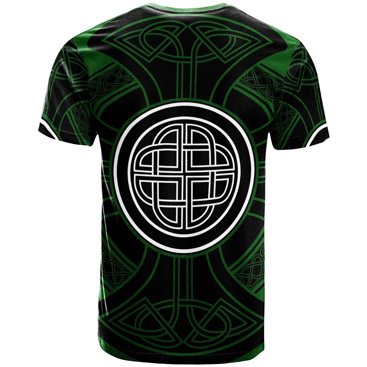 Celtic T shirt - Celtic Cross With Dragon - Vibe Hoodie Shop