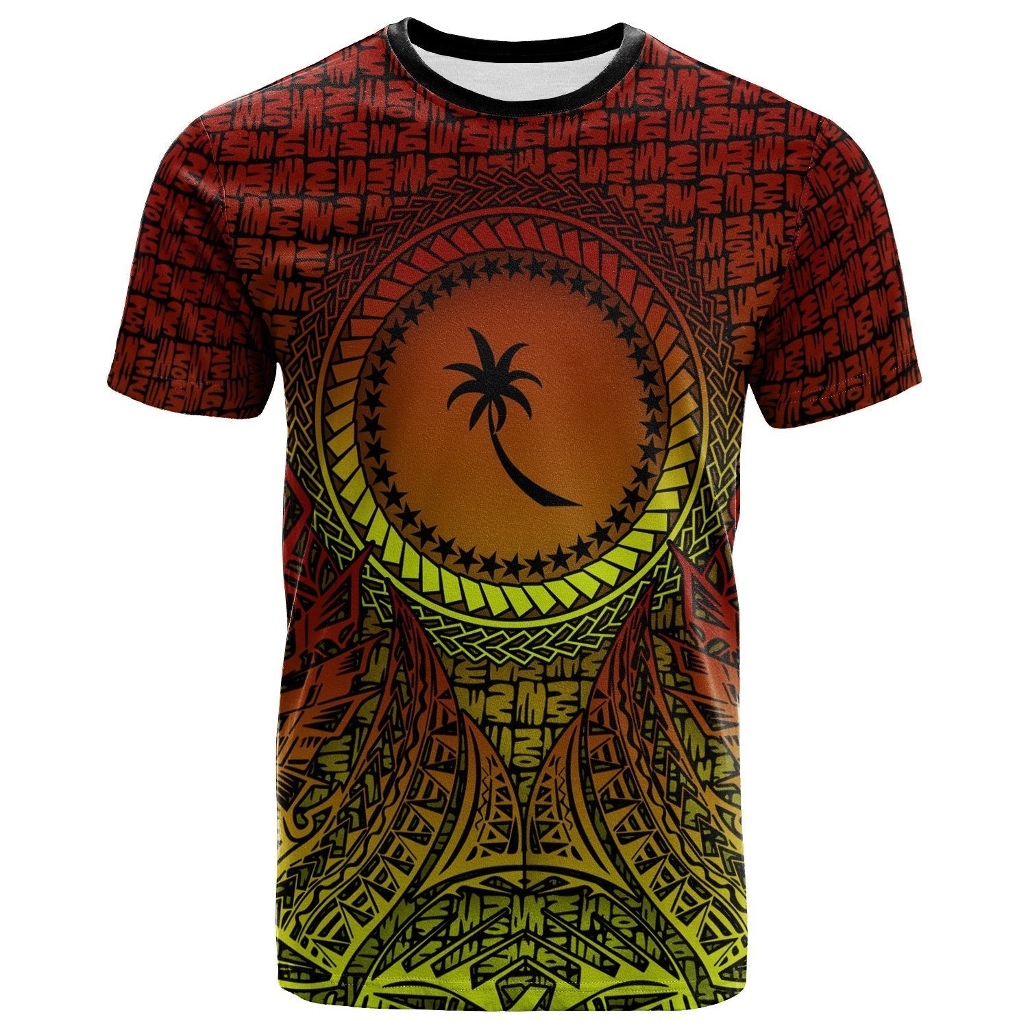 Vibe Hoodie Chuuk Micronesian T shirt - Circle Pattern - Vibe Hoodie Shop