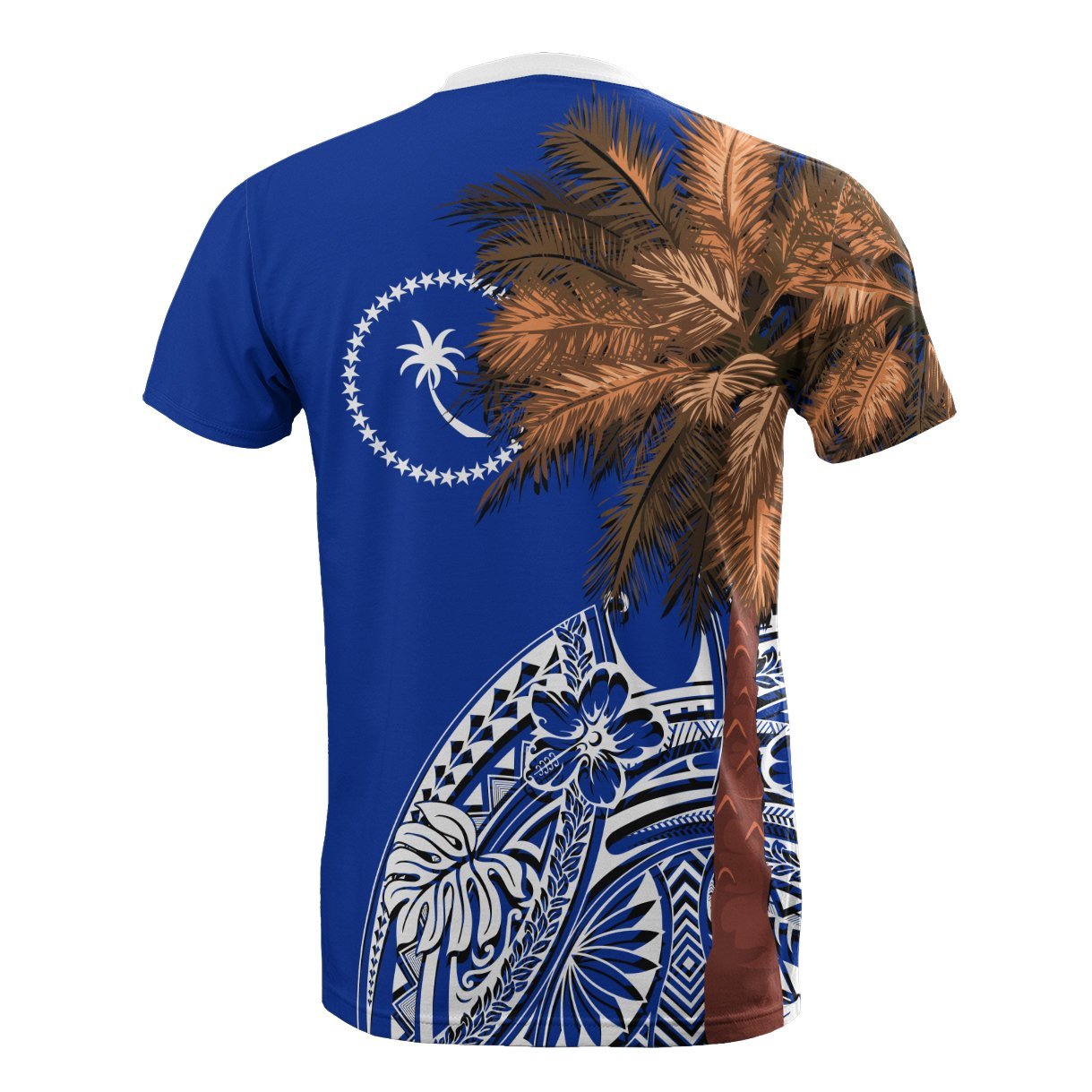 Vibe Hoodie Chuuk T shirt - Micronesian Palm Tree Flag - Vibe Hoodie Shop