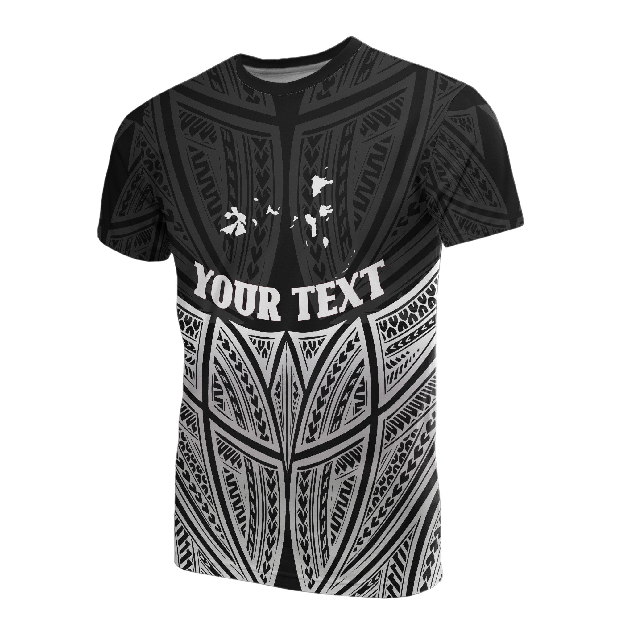 Vibe Hoodie Chuuk Polynesian Custom Personalised T shirt Black Pride Map And Seal - Vibe Hoodie Shop