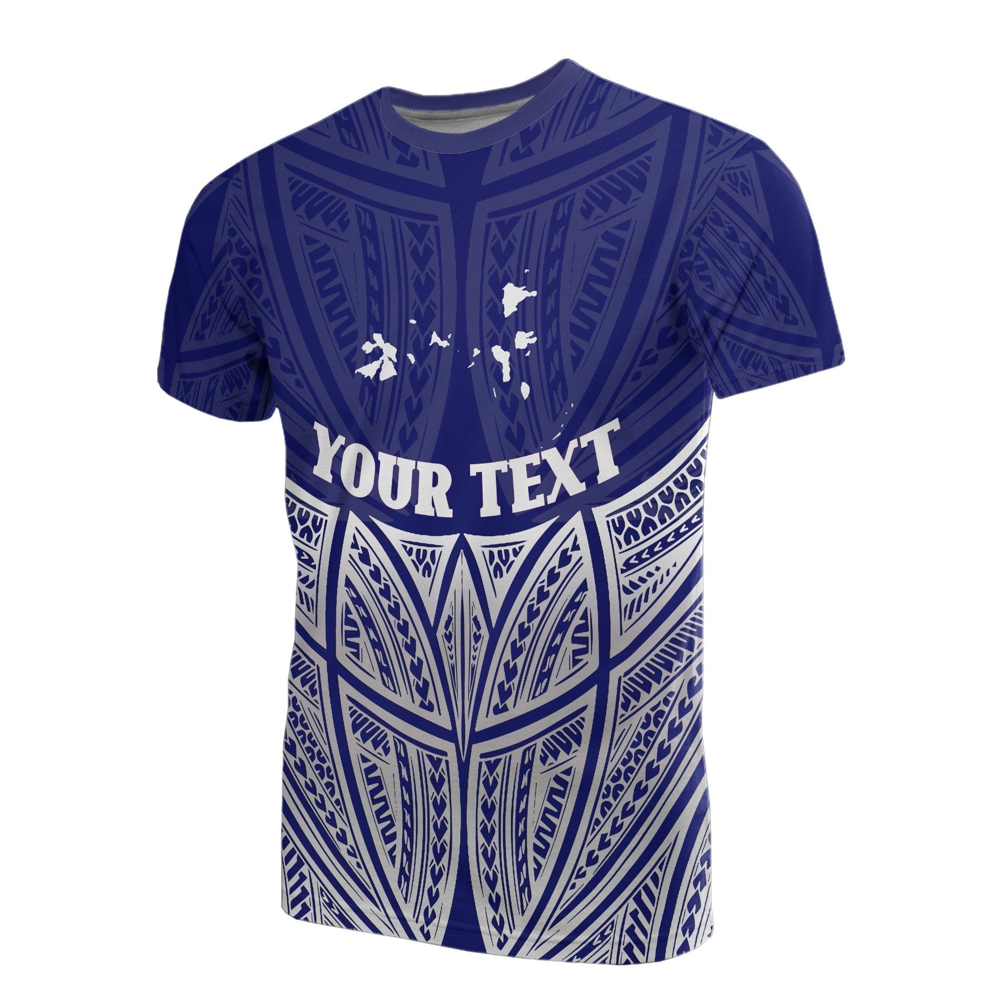 Vibe Hoodie Chuuk Polynesian Custom Personalised T shirt Blue Pride Map And Seal - Vibe Hoodie Shop