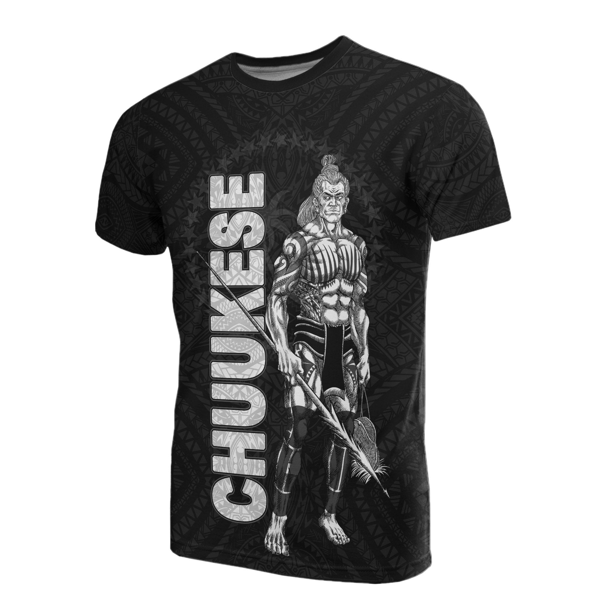 Vibe Hoodie Chuuk Polynesian T shirt - Micronesian Chuukese Warrior - Vibe Hoodie Shop