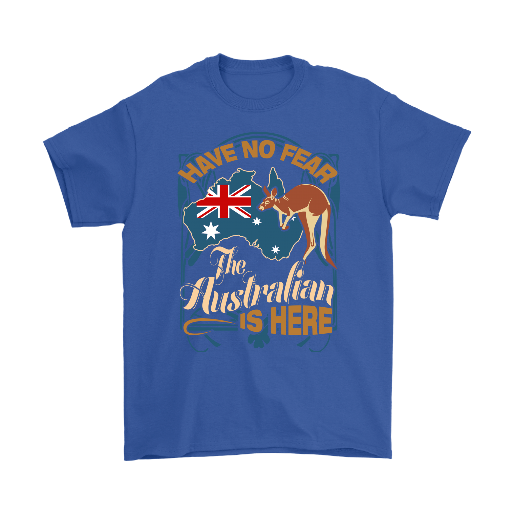 Gildan T shirt - Aus Flag T shirt Kangaroo Unisex - Vibe Hoodie Shop