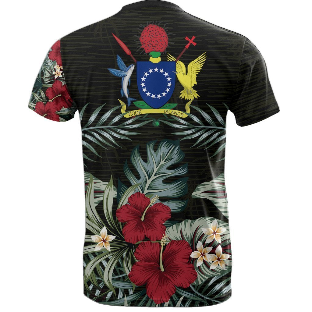 Cook Islands Hibiscus T shirt - Vibe Hoodie Shop